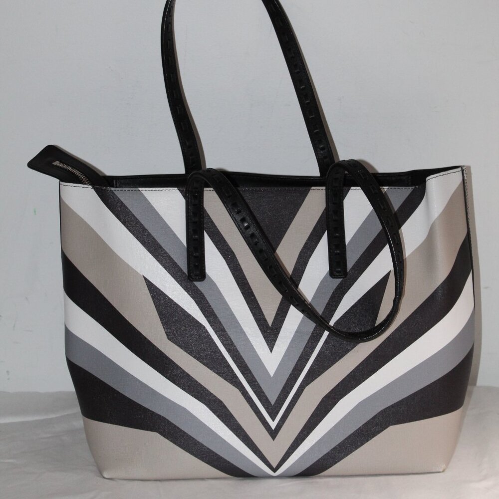 Elena Ghisellini Miky Tiger Shopper Tote Shoulder Bag